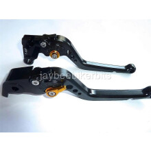 YAMAHA R1 2004 2008 LÅNGA BROMSKOPPLINGSHAKAR SET SVART RACE TRACK LANDSVEJ R11C2