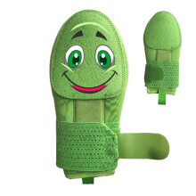Youth baseball slider Softball protective sliding glove with adjustable wrist Hand protection equipment Baserunning sports Green