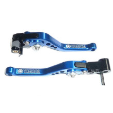 YAMAHA MT-09 2021-2023 BRAKE AND CLUTCH SHORT BLUE LEVERS ROAD RACE TRACK