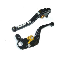 DUCATI 400 MONSTER 2004-2007 LEVA FRENO + FRIZIONE CORTA NERA STRADA