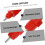 automatic drinking nipples for poultry bird waterer steel red 3