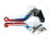 HONDA GROM 2014-2021  BRAKE + CLUTCH LEVER SET EXTENDABLE FOLDING engraved S15J 1