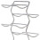 Amazon Amazon Basics Modern Style Wine Rack for 12 Bottles  Chrome 3