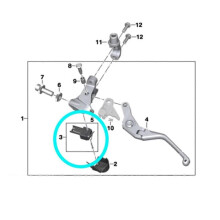 Motorrad Kupplung Control Mikroschalter für BMW M1000RR M1000XR S1000R S1000RR F750GS F850GS F900R F90