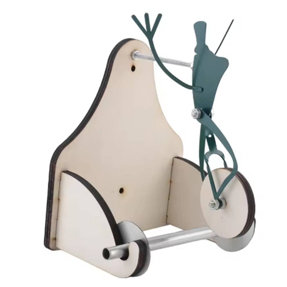 Frog Riding Bicycle Toilet Paper Holder Funny Wall Mounted-image-OPC-PJ5YJQT-NEW