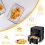 Grids for Hot Air Fryer,3 Layer Stackable Air Fryer Shelf 3