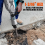 Εξαγωνικό φτυάρι 1-3/16 ιντσών, 5-1/2 X 17-1/2 ίντσες. Ατσάλι 4