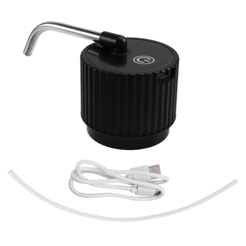 Pompa per distributore d'acqua, pompa elettrica per bottiglia, mini pompa per acqua, nera