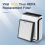2 Stück Vital 100S True-HEPA-Ersatzfilter für Vital 100S 7