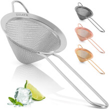 Zulay Kitchen 304 Rostfritt stl Finntssil fr kk - Siktare fr mat Te Risolja Nudlar Frukt Grnsaker - Rostsker Ltt att rengra dryckessil (