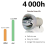 Λάμπα προβολέα για OSRAM P-VIP 190W 0.8 E20.8 5