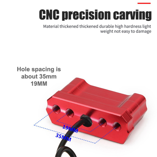LED Motorcycle License Plate Light Decorative Lamp Universal A 2