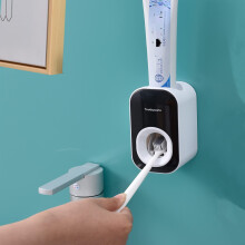 Automatische Tandpasta Dispenser Wandmontage voor Badkamer & Douche, Tandpasta Knijper voor Volwassenen & Kinderen