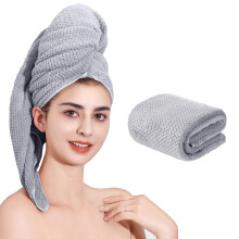 Laojbaba Microfiber Hair Towel Quick Dry Hair Towel Hair Drying Towels Suitable for All Kinds of Hair Ultra Absorbent Long and Thick Hair 24X48in
