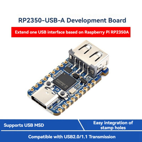 RP2350-USB-A RP2350A USB Mini Ontwikkelbord 2 Mb Flash-kernbord 1