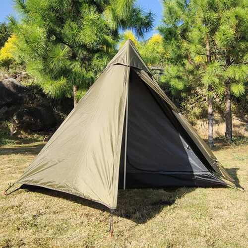 Σκηνή Pyramid Solo, Υπερελαφριά σκηνή Tipi για υπαίθριες κατασκηνώσεις A 1