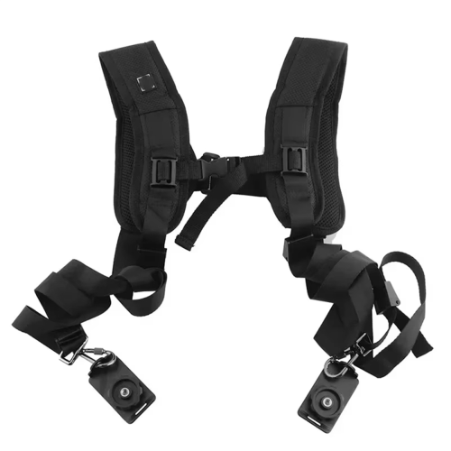 Quick Release Double Shoulder Camera Harness, for Canon, Nikon, 1