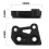 Motorcycle Footpeg Bracket Foot Peg Rest Footpedal Brackets Set 2