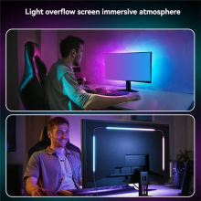 Gaming-Leuchtstreifen-Monitor-Hintergrundbeleuchtung RGB-LED für 32-Zoll-Monitor