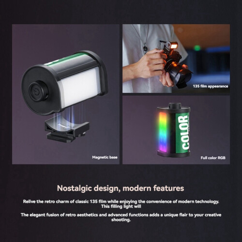mini luces LED de vídeo RGB a todo color 2