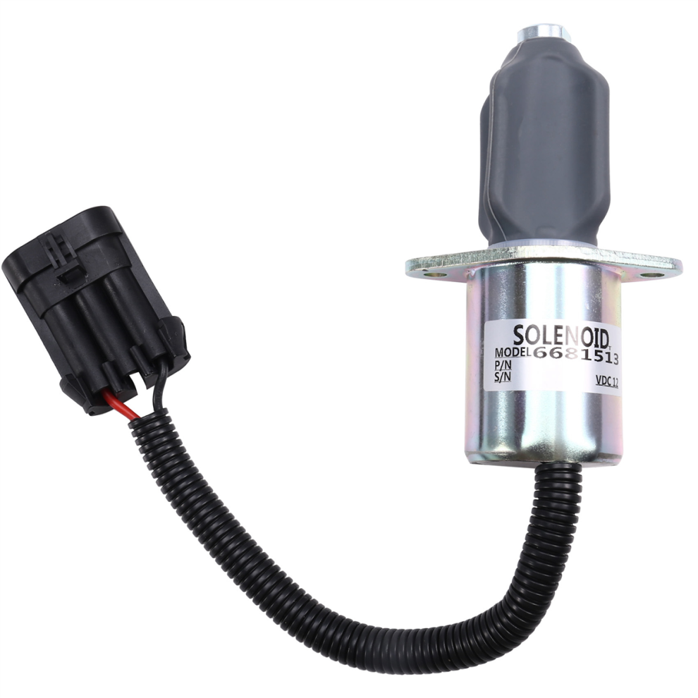 Shut Off Solenoid 6681512 6681513 12V Stop Solenoid Fit For Bobcat 4713598201495