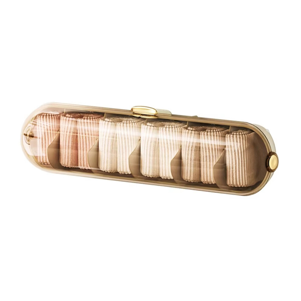 Wandgemonteerde Organizer Voor Ondergoed En Sokken - Stofdichte Opbergdoos-image