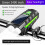 Solar racefiets koplamp, USB oplaadbaar voor nachtelijk fietsen, C 2