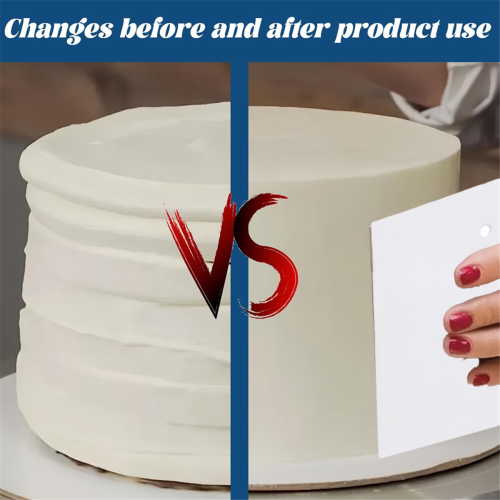 Cake Scraper, Professional Buttercream Smoother for Cake Decorating 1