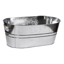 Ice Buckets, Galvanized Tub - Drink Buckets for Parties, Beverage Tub