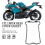 Ventilkåpspackning för Kawasaki ER400 ER-4N 2011-2014 EX400 3