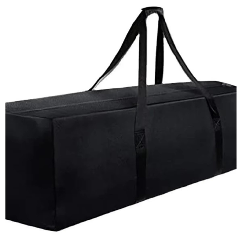 Extra Large Zippered Duffel Bag for Camping Sports Equipment Storage