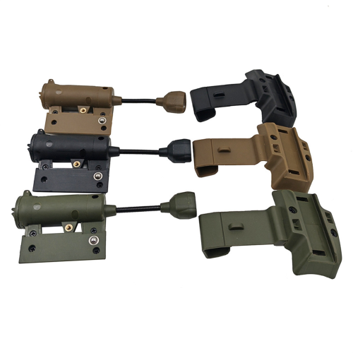 Tactical Helmet Light Energy Saving Hunting Flashlight Black 2