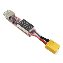 Conversor de bateria de lítio 2S-6S XT60 para carregador USB