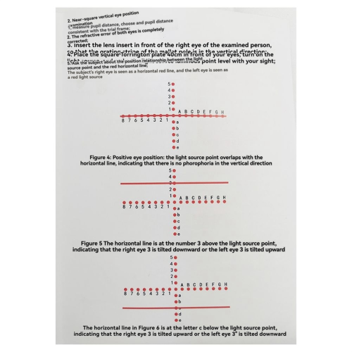 Torrington Strabismus Detection Tool for Eye Exams 2