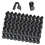 100pcs 6mm Anti-Theft Locks Device Peg Hook Stop Lock Black 1