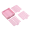 Estêncil para notas adesivas compatível com Post Notes, rosa 4