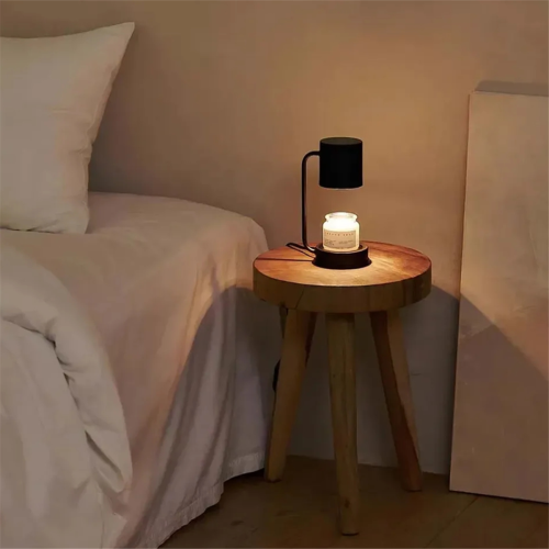 Lâmpada de cera derretida Lâmpada de vela derretida Lâmpada de quarto Simples A Plugue UE 1