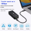 USB4-Einzelport-10G-Ethernet-Adapter, kompatibel mit Thunderbolt 3/4 2