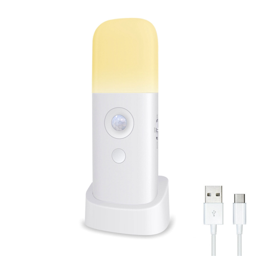 Motion Sensor Night Light, Dimmable LED Night Light, Yellow Light