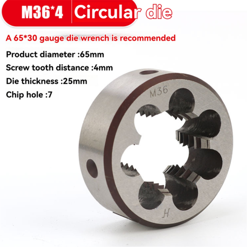 Príslušenstvo pre okrúhle matrice M36x4 1