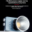 Dual Color Temperature COB LED Photography Light, Blue EU PLUG 2
