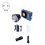 Dual Color Temperature COB LED Photography Light, Blue EU PLUG 5