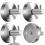 4pcs Suction Cup Hooks, Towel Hooks, No Drilling Hooks, Suction Cup 2