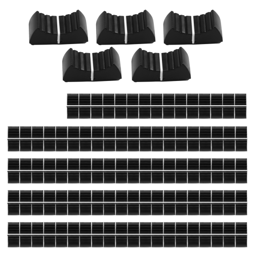 100 tampas de botão fader para equipamento de áudio 1