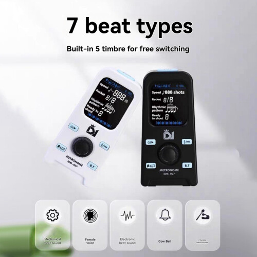 Ηλεκτρονικό ηχείο Bluetooth μετρονόμος, επαναφορτιζόμενη οθόνη LCD B 1