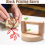 2 Pcs Block Printing Baren,Windspeed Wood Baren Printmaking Tool 4