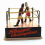 Brinquedo de boxe mecânico com tema nostálgico para decoração de ringue de boxe 4