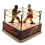 Brinquedo de boxe mecânico com tema nostálgico para decoração de ringue de boxe 1