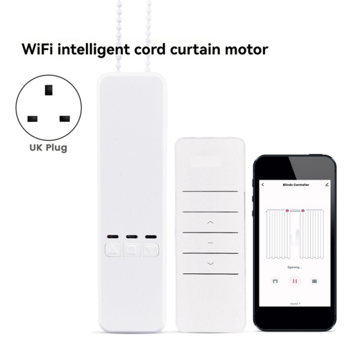 Έξυπνος κινητήρας Tuya WiFi για ρολά, ηλεκτρική αλυσίδα, σκίαση, βύσμα UK 1