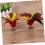 4 pieces feather Shuttlecock rooster badminton shuttlecocks step Colored shuttlecock 4